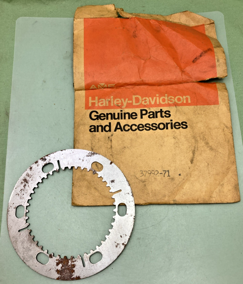 NEW GENUINE HARLEY DAVIDSON 37992-71 CLUTCH DRIVE PLATE