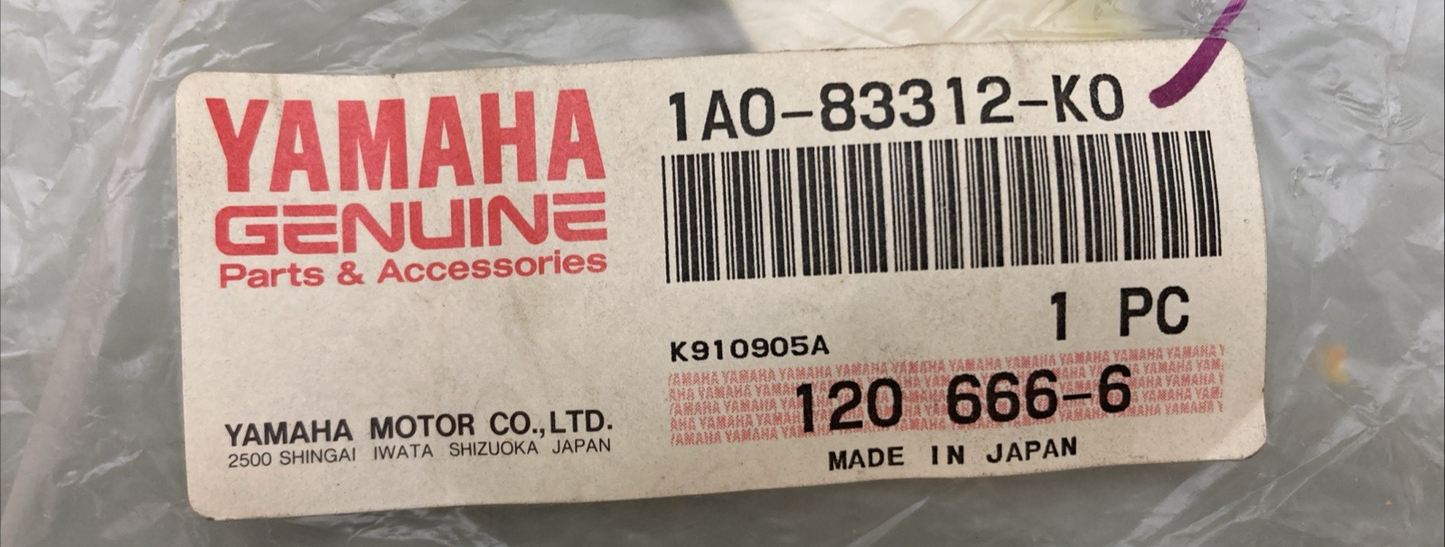 NEW GENUINE YAMAHA 1A0-83312-K0 Lens, Flasher