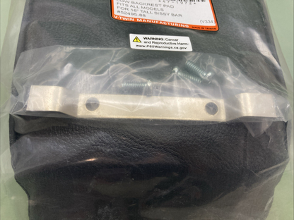 NEW GENUINE V-TWIN 47-1972 LOW BACKREST PAD
