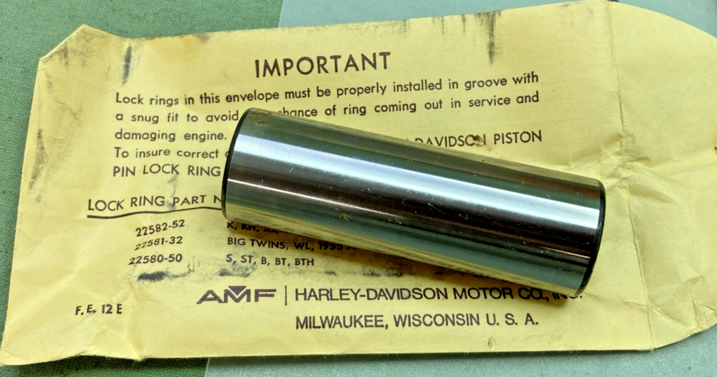 NEW GENUINE HARLEY DAVIDSON 22258-70 PISTON WITH RINGS AND PIN