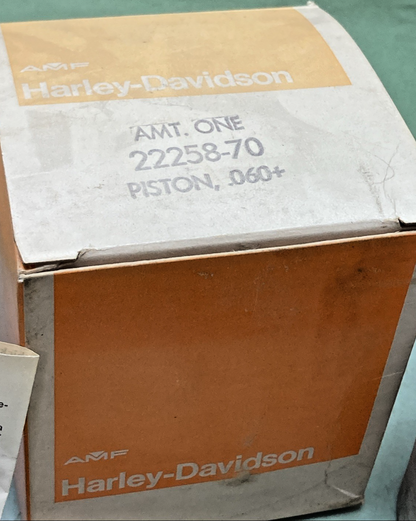 NEW GENUINE HARLEY DAVIDSON 22258-70 PISTON WITH RINGS
