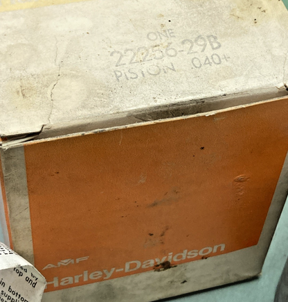 NEW GENUINE HARLEY DAVIDSON 22256-29B PISTON WITH RINGS AND PIN