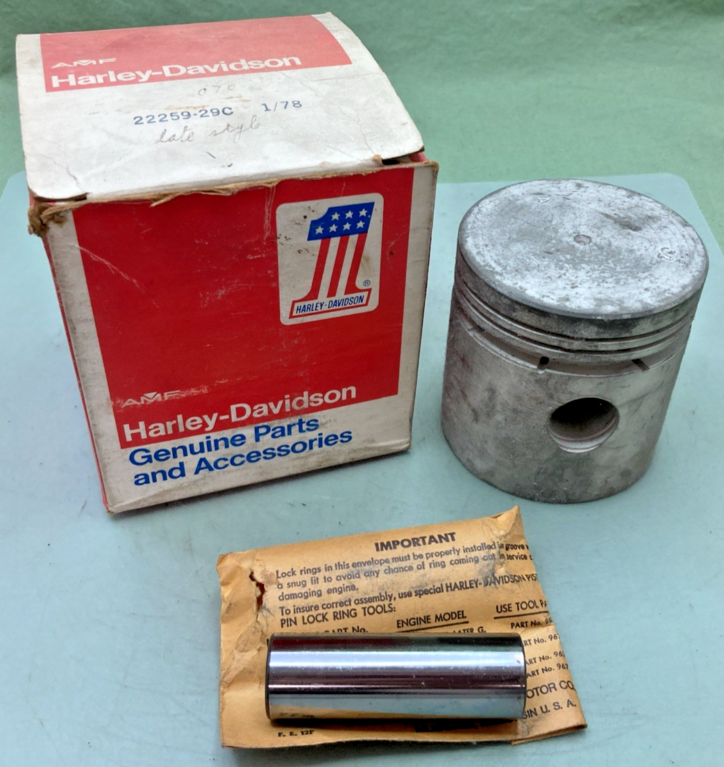 NEW GENUINE HARLEY DAVIDSON 22259-29C PISTON WITH PIN