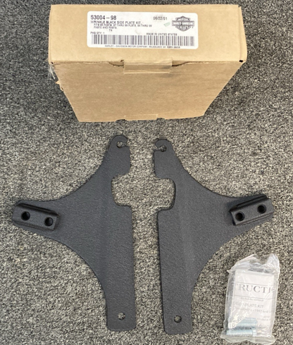 NEW GENUINE HARLEY-DAVIDSON 53004-98 Rigid mount side plate kit