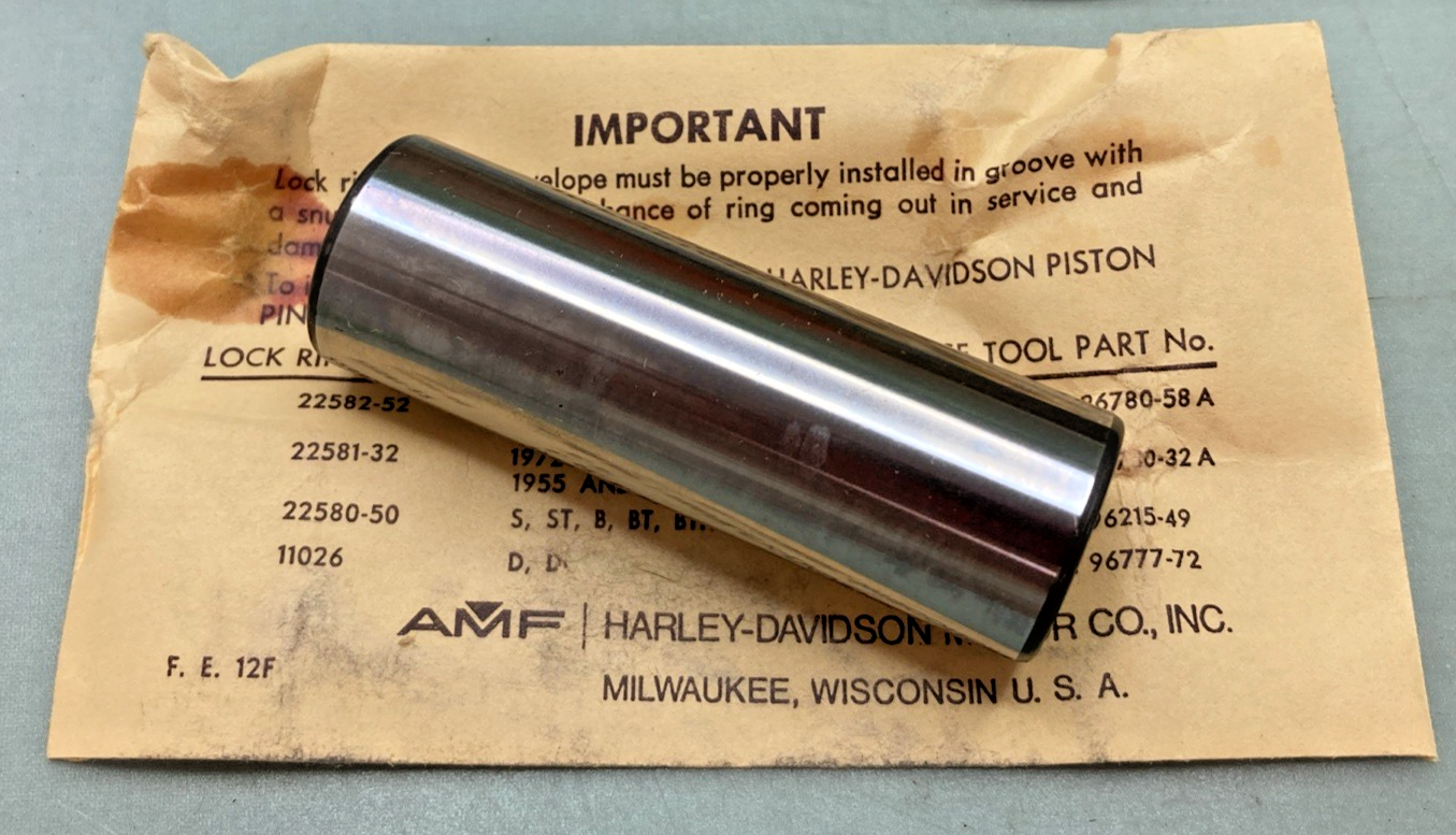 NEW GENUINE HARLEY DAVIDSON 22255-70 PISTON WITH RINGS AND PIN
