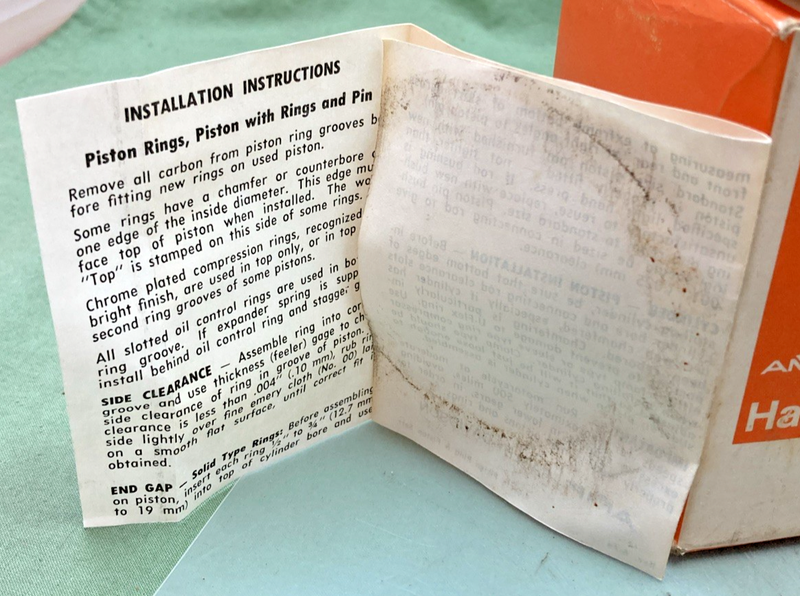 NEW GENUINE HARLEY DAVIDSON 22255-70 PISTON WITH RINGS AND PIN