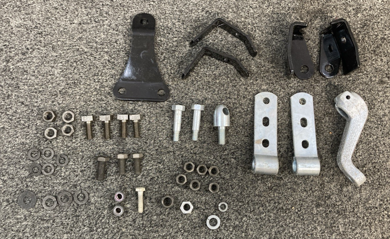 NEW GENUINE HARLEY-DAVIDSON 52512-68 Buddy seat fittings