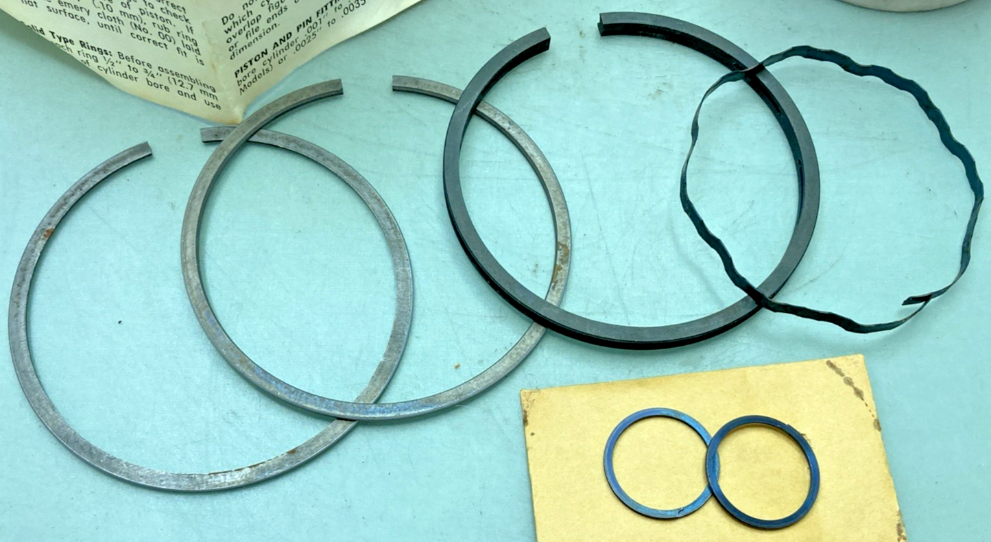 NEW GENUINE HARLEY DAVIDSON 22255-70 PISTON WITH RINGS