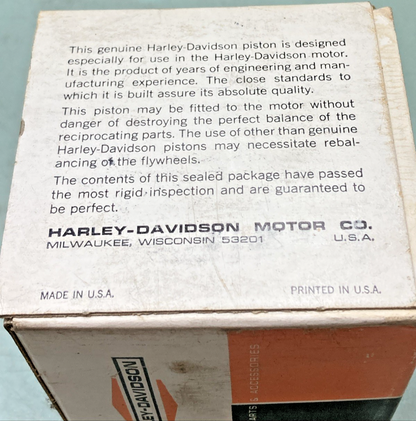 NEW GENUINE HARLEY DAVIDSON 22255-58A PISTON KIT