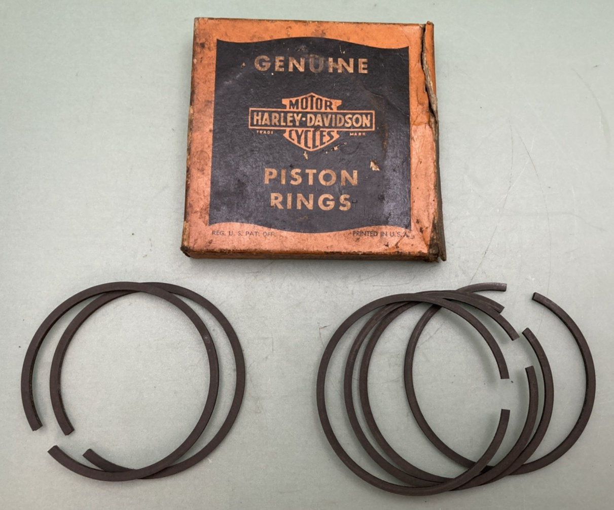 NEW GENUINE HARLEY-DAVIDSON 261-38C PISTON RING SET