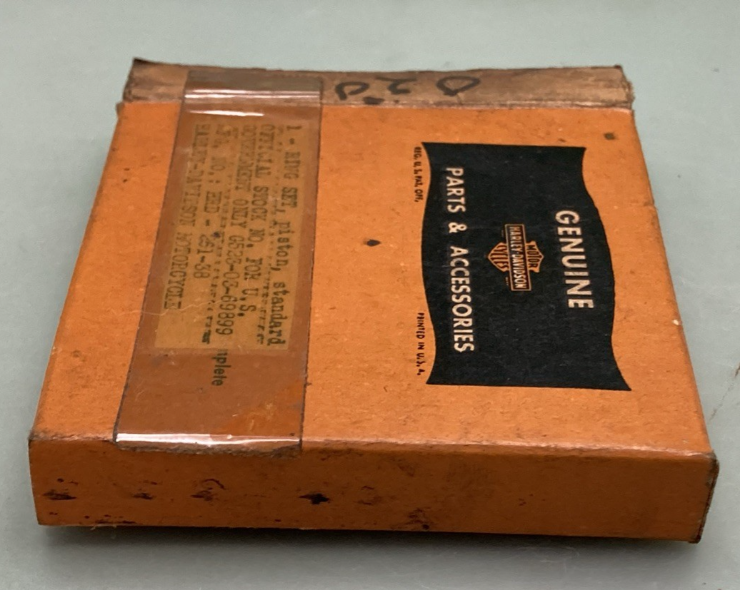 NEW GENUINE HARLEY-DAVIDSON 261-38 Ring set, piston Std.