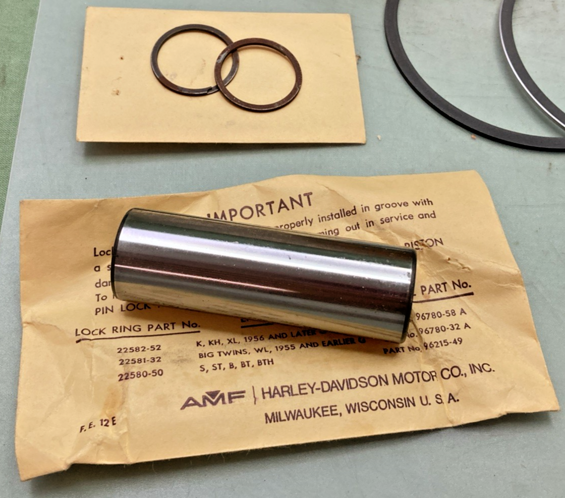 NEW GENUINE HARLEY DAVIDSON 22257-70 PISTON WITH RINGS AND PIN