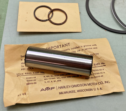 NEW GENUINE HARLEY DAVIDSON 22257-70 PISTON WITH RINGS AND PIN