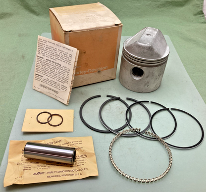 NEW GENUINE HARLEY DAVIDSON 22257-70 PISTON WITH RINGS AND PIN