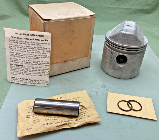 NEW GENUINE HARLEY DAVIDSON 22257-70 PISTON WITH PIN INCOMPLETE KIT