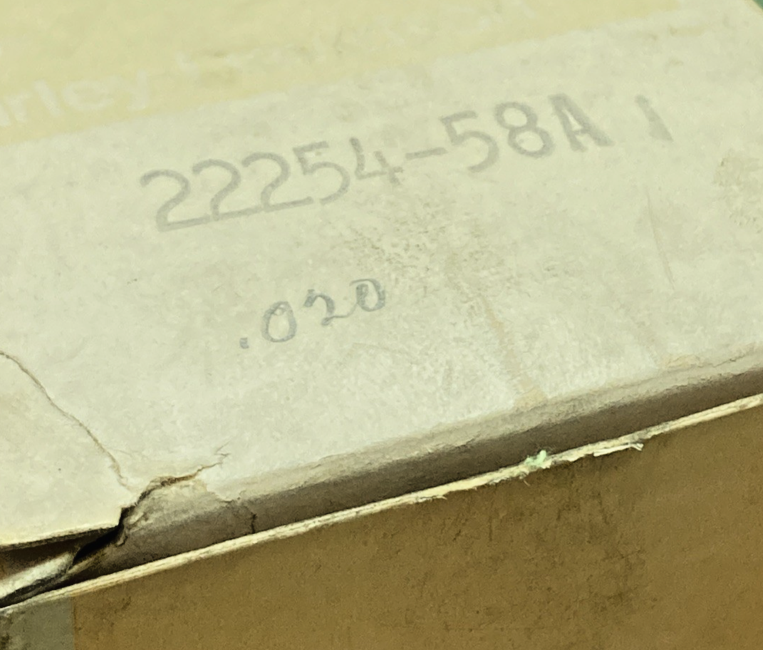 NEW GENUINE HARLEY DAVIDSON 22254-58A PISTON ONLY INCOMPLETE KIT