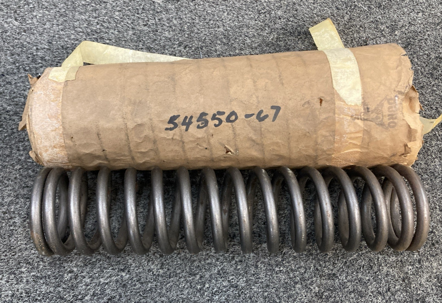 NEW REPLACES HARLEY DAVIDSON 54550-67 SPRING, REAR SHOCK 10"