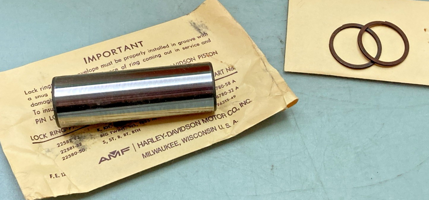 NEW GENUINE HARLEY DAVIDSON 22259-70 PISTON WITH PIN INCOMPLETE KIT