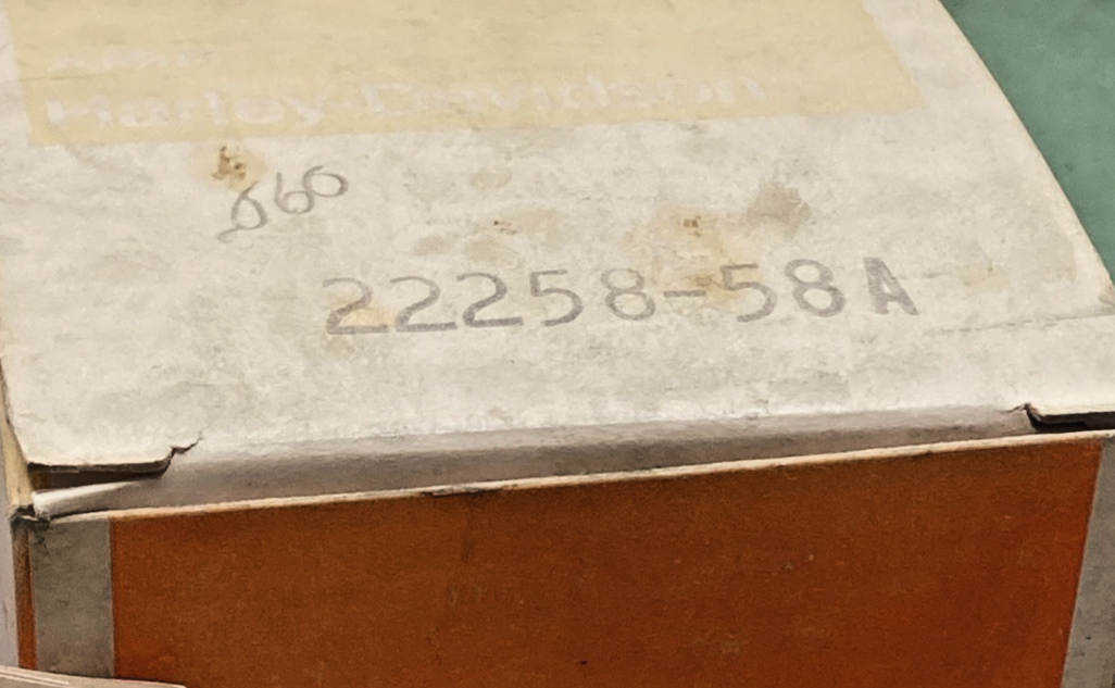 NEW GENUINE HARLEY DAVIDSON 22258-58A PISTON WITH RINGS AND PIN