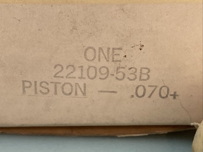 NEW GENUINE HARLEY DAVIDSON 22109-53B 070 Piston, pin & rings 22121-40A