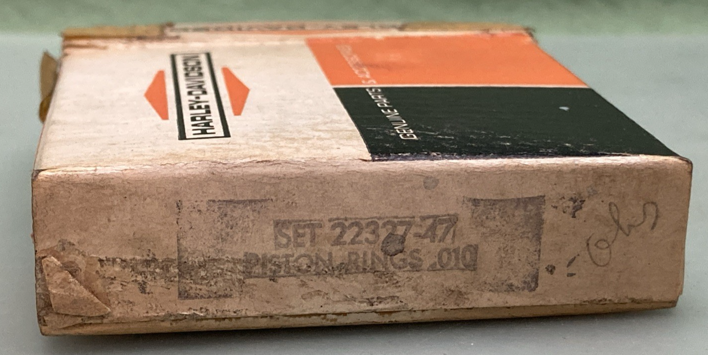NEW GENUINE HARLEY-DAVIDSON 22327-47 Ring set, piston +.010"