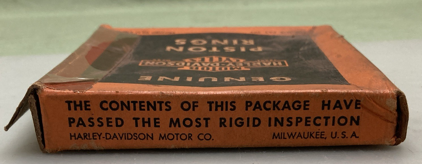 NEW GENUINE HARLEY-DAVIDSON 260-29 Piston compression ring, 1/8" wide Standard