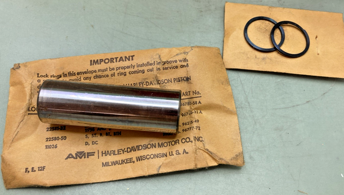 NEW GENUINE HARLEY DAVIDSON 22255-70 PISTON WITH PIN INCOMPLETE KIT
