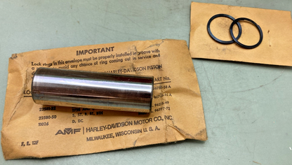 NEW GENUINE HARLEY DAVIDSON 22255-70 PISTON WITH PIN INCOMPLETE KIT