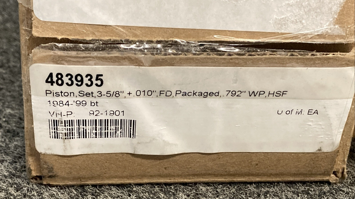 NEW GENUINE S&S 48395 PISTON SET