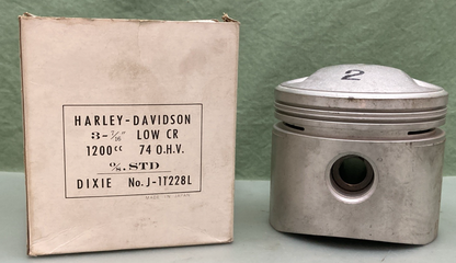 NEW GENUINE DIXIE J-11228L Low Compression Piston Kit FOR HARLEY-DAVIDSON