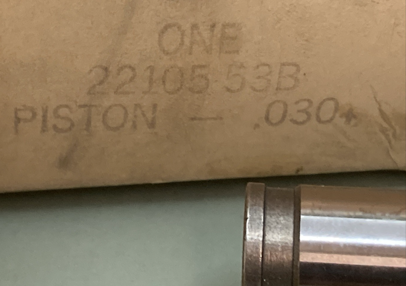 NEW GENUINE HARLEY DAVIDSON 22105-53B 030 PISTON 22122-40A