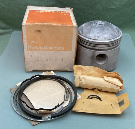 NEW GENUINE HARLEY DAVIDSON 22144-55B PISTON & RING KIT