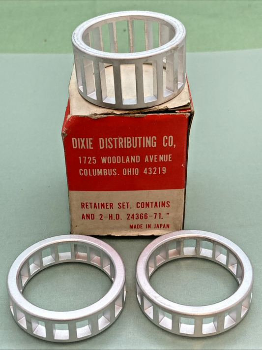 NEW GENUINE DIXIE 24367-71 24366-71 Retainer Set FOR HARLEY DAVIDSON