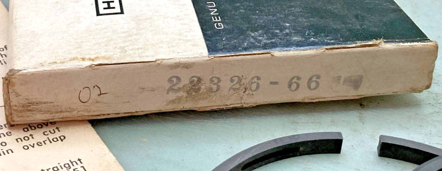 NEW GENUINE HARLEY DAVIDSON 22326-66 PISTON RING SET