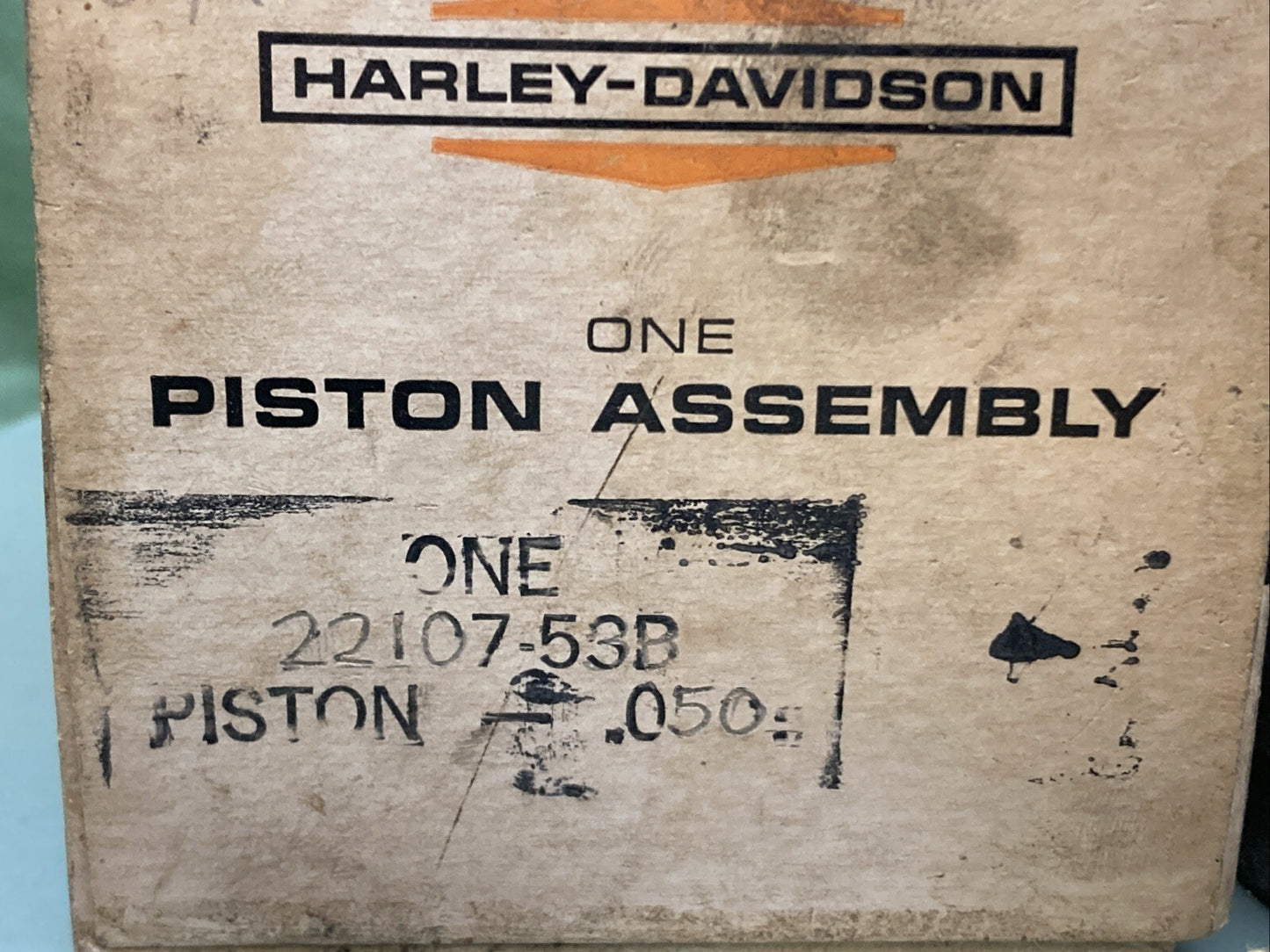 NEW GENUINE HARLEY DAVIDSON 22107-53B 050 PISTON & RING KIT 22121-40A