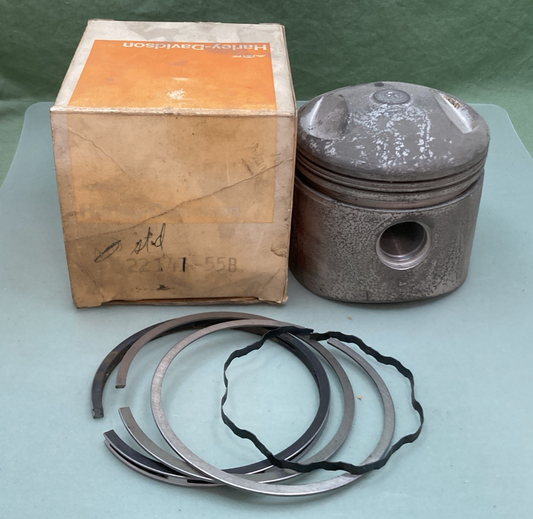 NEW GENUINE HARLEY DAVIDSON 22141-55B PISTON & RING KIT 22124-73