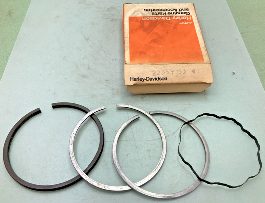 NEW GENUINE HARLEY DAVIDSON 22359-53 PISTON RING SET