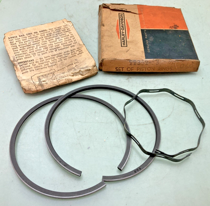 NEW GENUINE HARLEY DAVIDSON 22362-53 PISTON RING SET INCOMPLETE SET