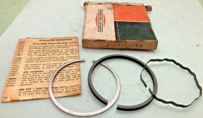 NEW GENUINE HARLEY DAVIDSON 22362-52B PISTON RING SET INCOMPLETE SET