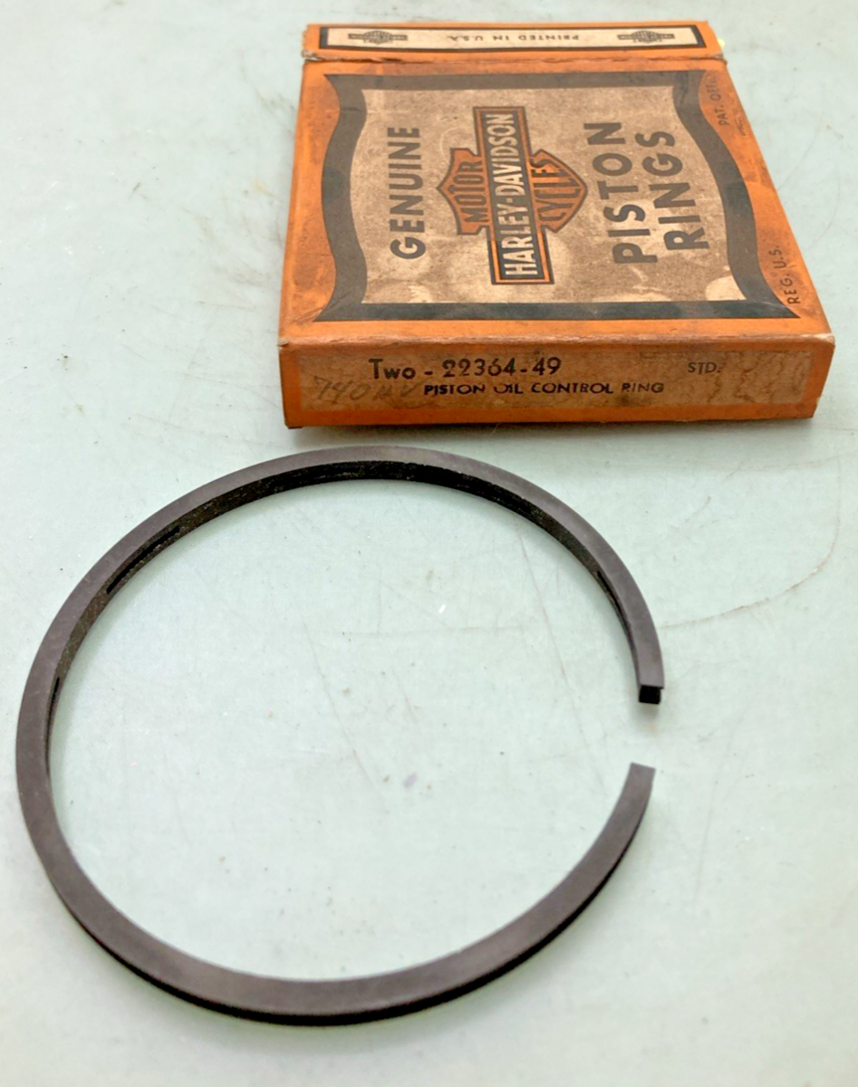 NEW GENUINE HARLEY DAVIDSON 22364-49 PISTON RING SET INCOMPLETE SET