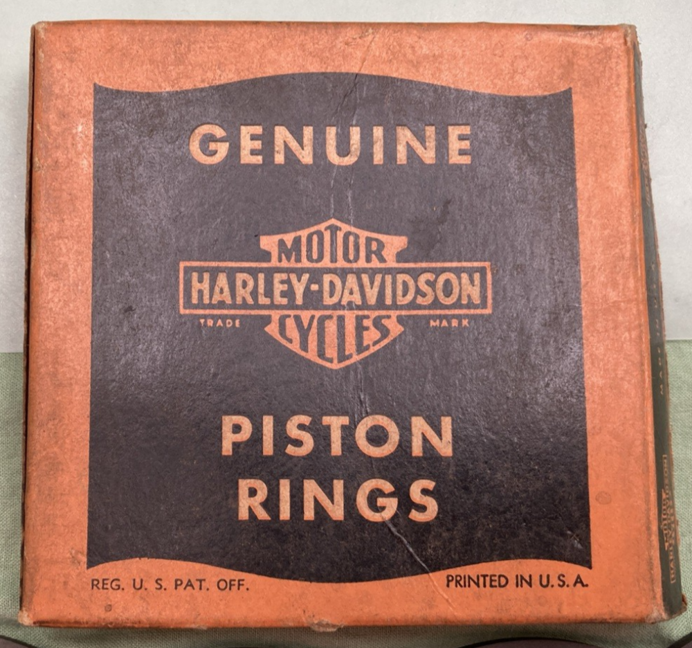 NEW GENUINE HARLEY DAVIDSON 265-24 PISTON RINGS STD.