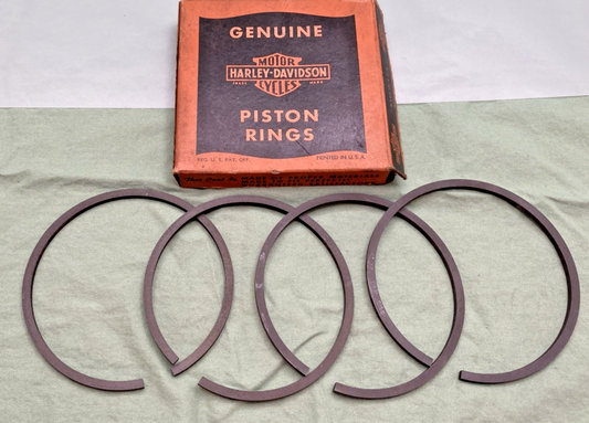 NEW GENUINE HARLEY DAVIDSON 265-24 PISTON RINGS STD.