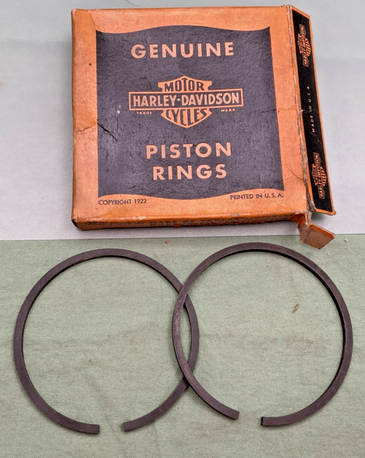 NEW GENUINE HARLEY DAVIDSON 263-38S / 22395-38 PISTON  RING .050 OS