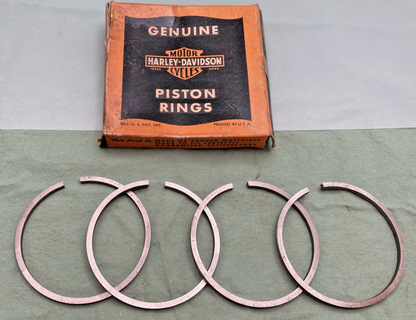 NEW GENUINE HARLEY DAVIDSON 263-38 / 22395-38 PISTON RING STD