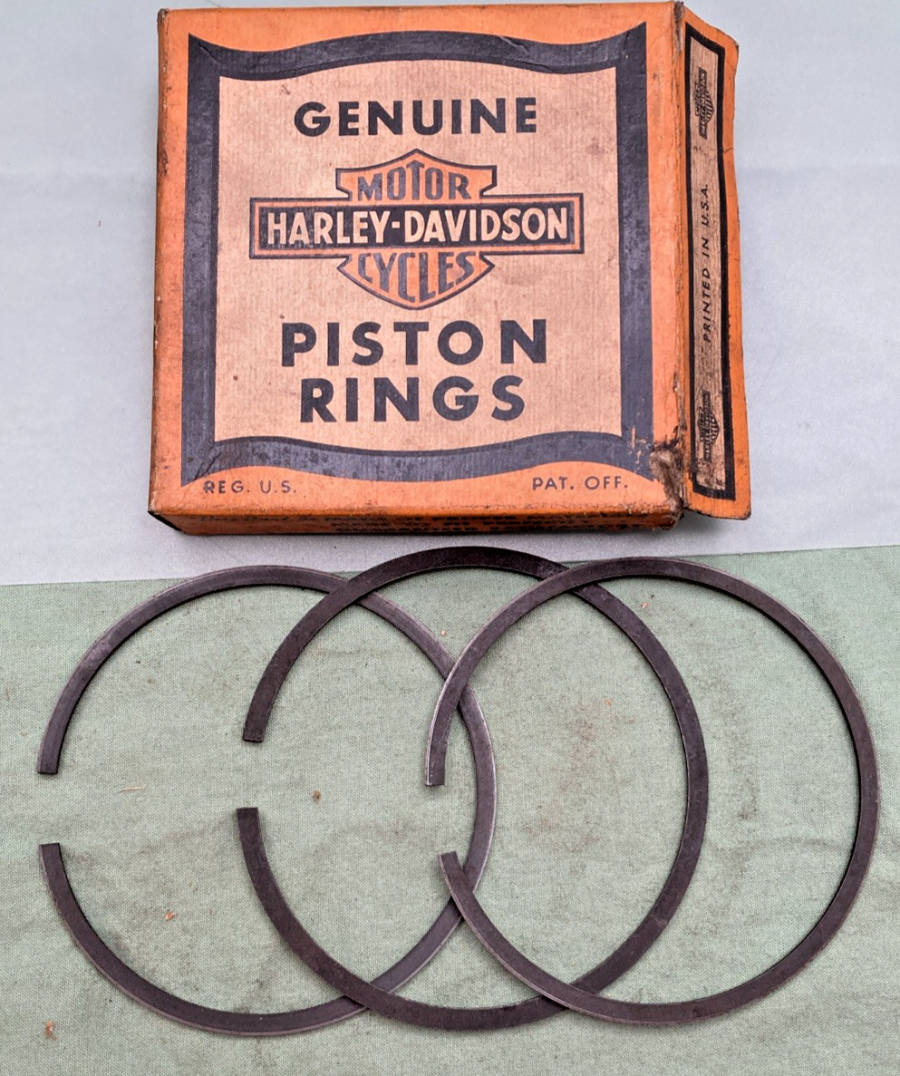 NEW GENUINE HARLEY DAVIDSON 22326-48/262-48C PISTON RINGS .005"