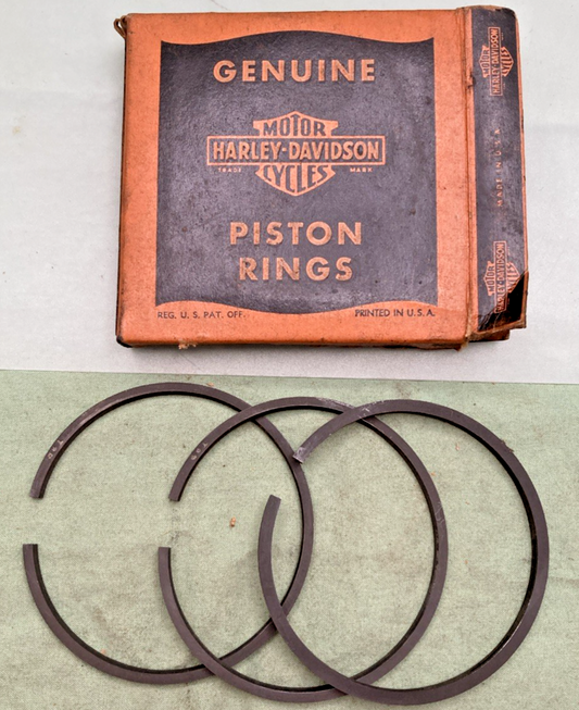 NEW GENUINE HARLEY DAVIDSON 22192-42 PISTON RINGS .010" O/S