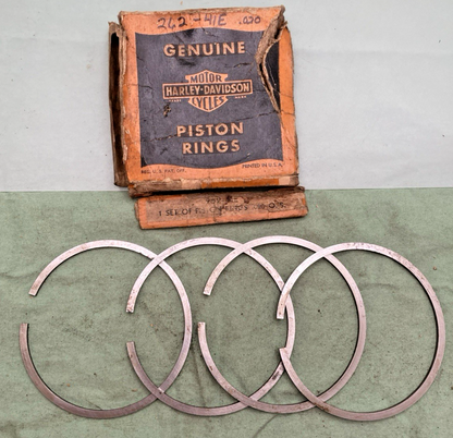 NEW GENUINE HARLEY DAVIDSON 262-41E PISTON RINGS .020 O/S