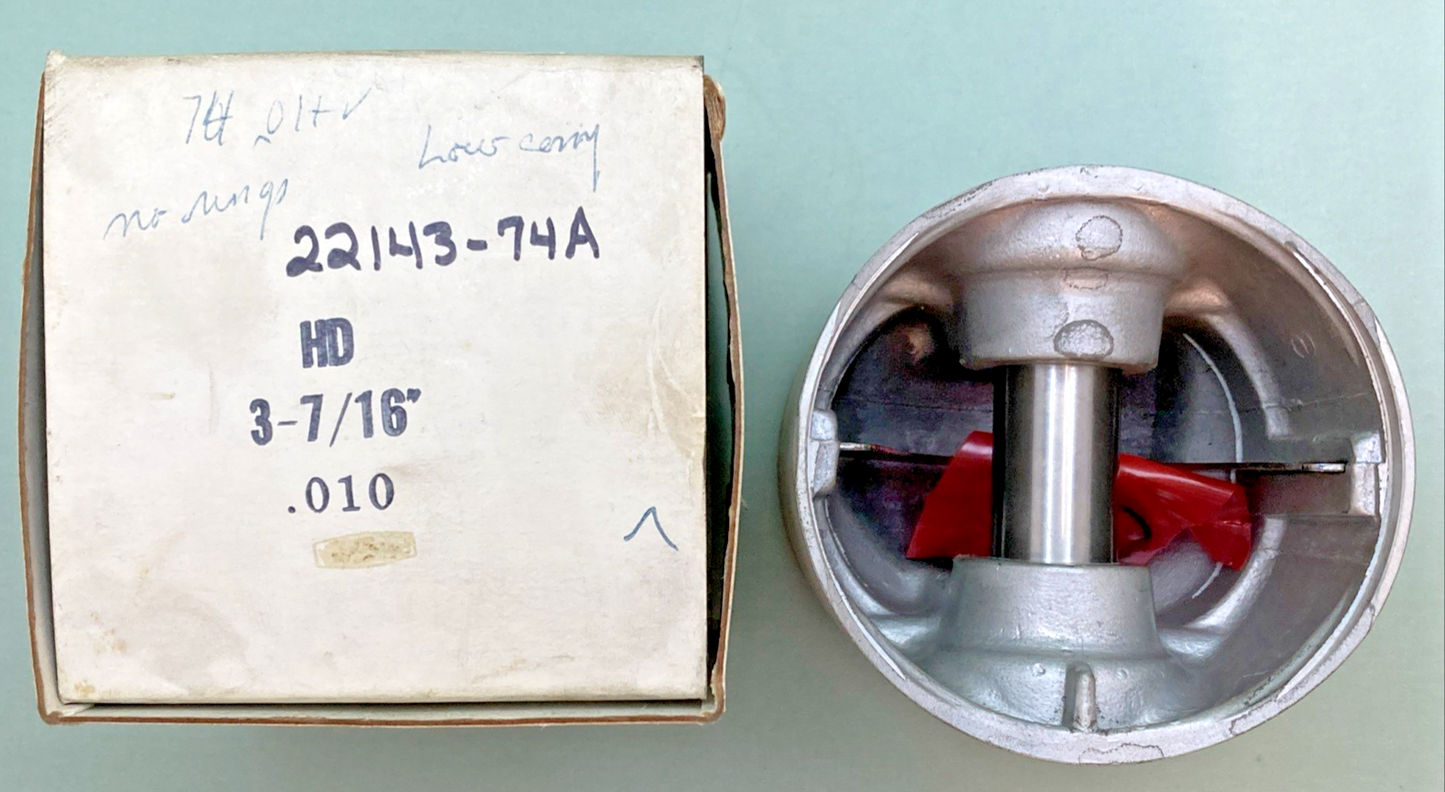 NEW REPLACES HARLEY DAVIDSON 22143-74A PISTON 010 OS