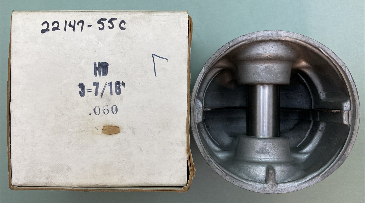 NEW REPLACES HARLEY DAVIDSON 22147-55C PISTON .050