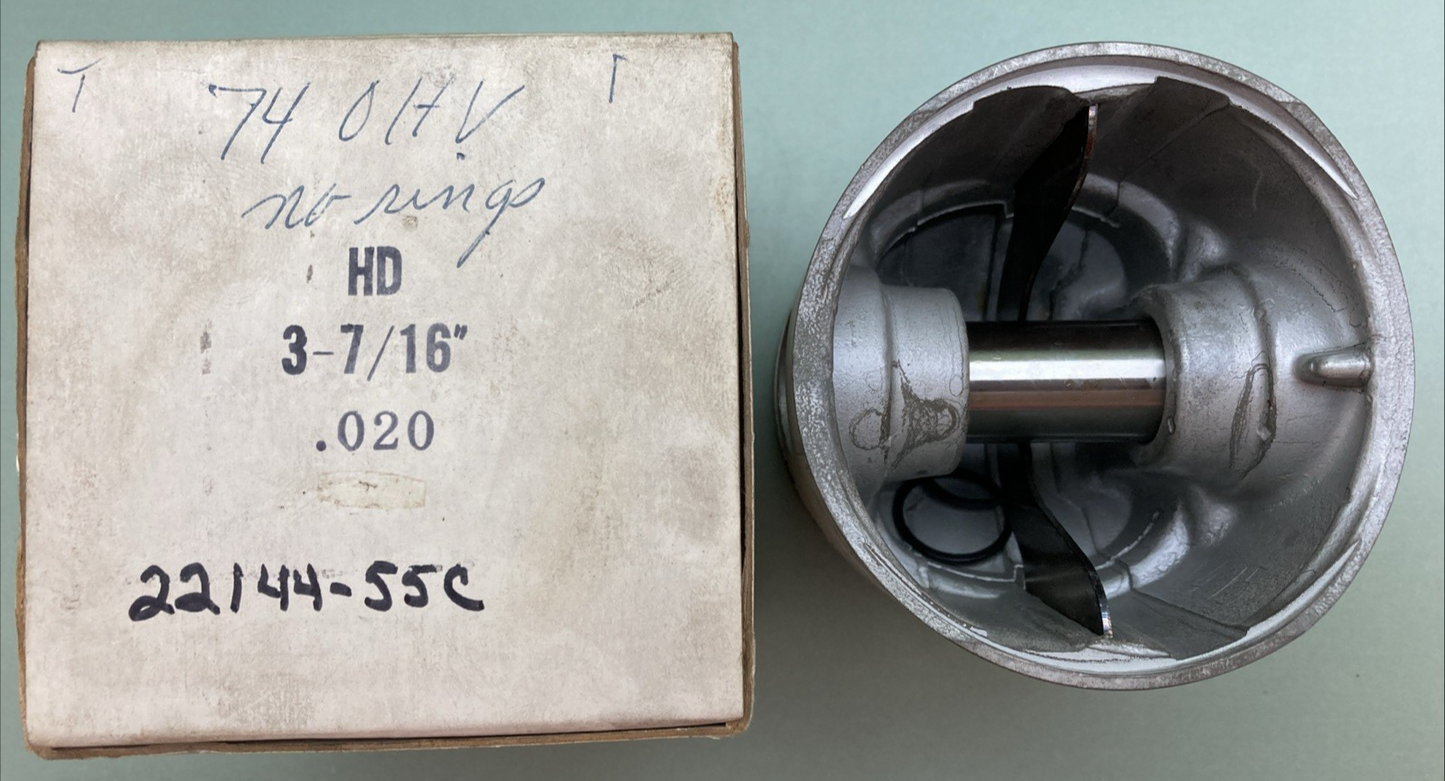 NEW REPLACES HARLEY DAVIDSON 22144-55C Piston 020